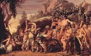 MOEYAERT, Claes Cornelisz. Triumph of Bacchus ga Norge oil painting reproduction